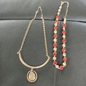 2 necklaces